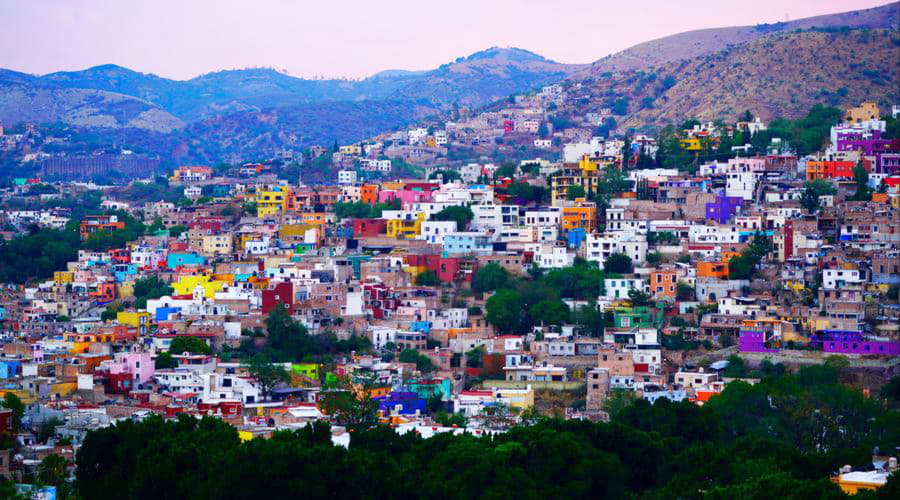 We bieden een diverse selectie autoverhuuropties in Guanajuato.